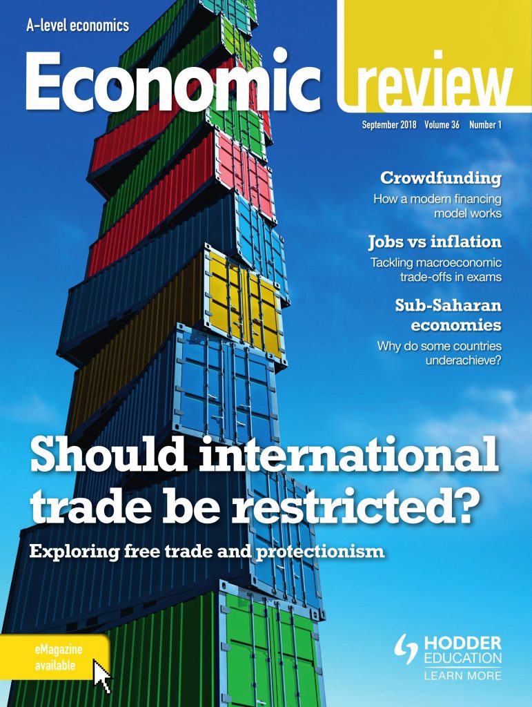 Economic Magazine Example Economic Review 2018-09-01 - Hodder Education Magazines