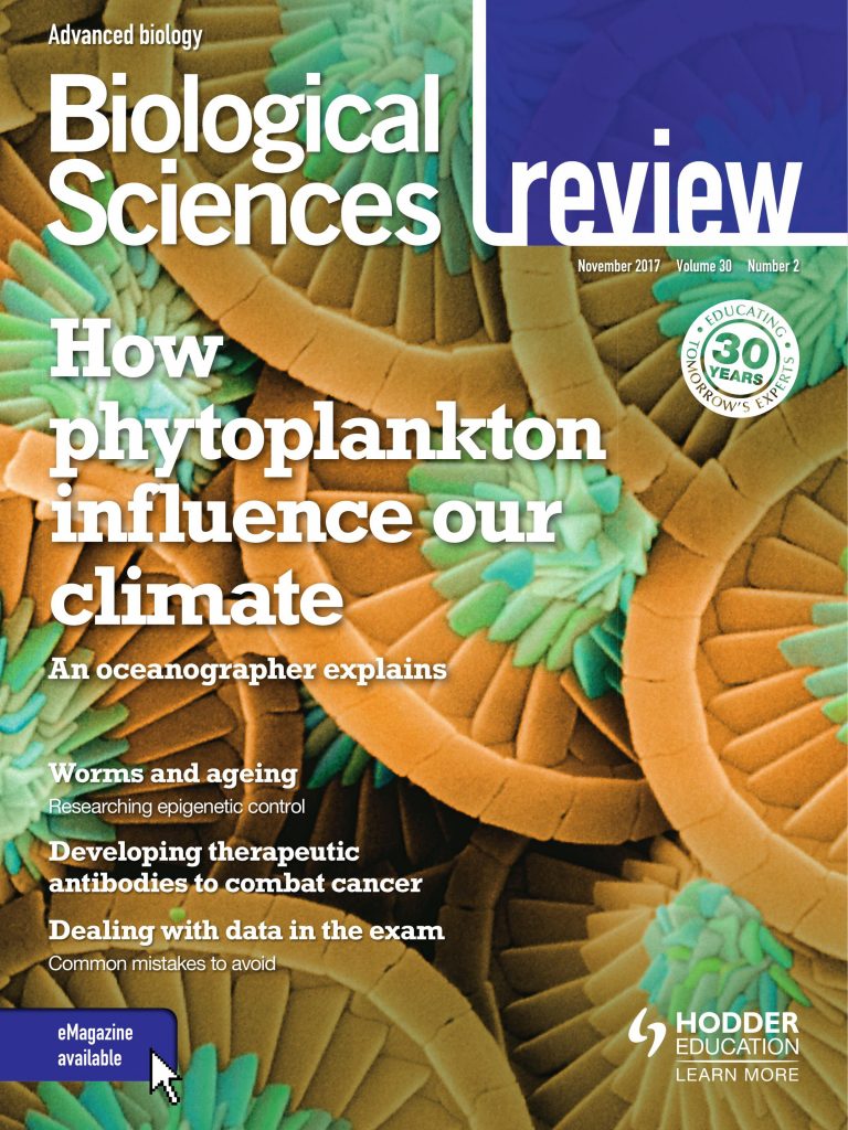 Science Review Journal Biological Sciences Review 2017-11-01 - Hodder Education Magazines