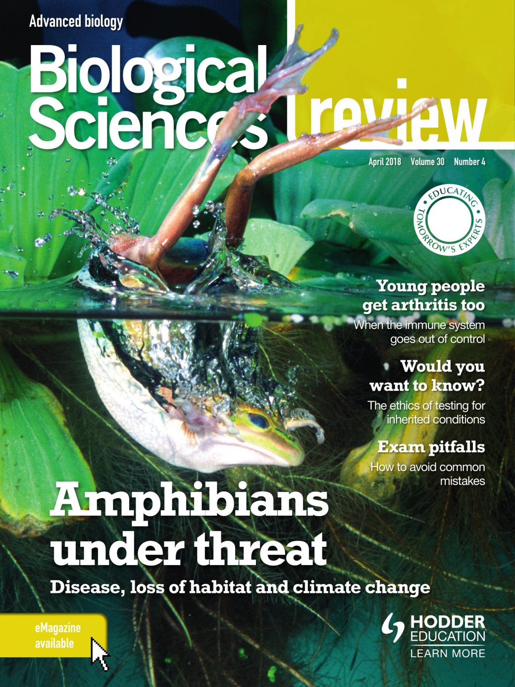 Biological Sciences Review 2018-04-01 - Hodder Education Magazines