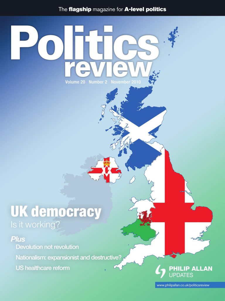 Politics Review 2010-11-01 - Hodder Education Magazines