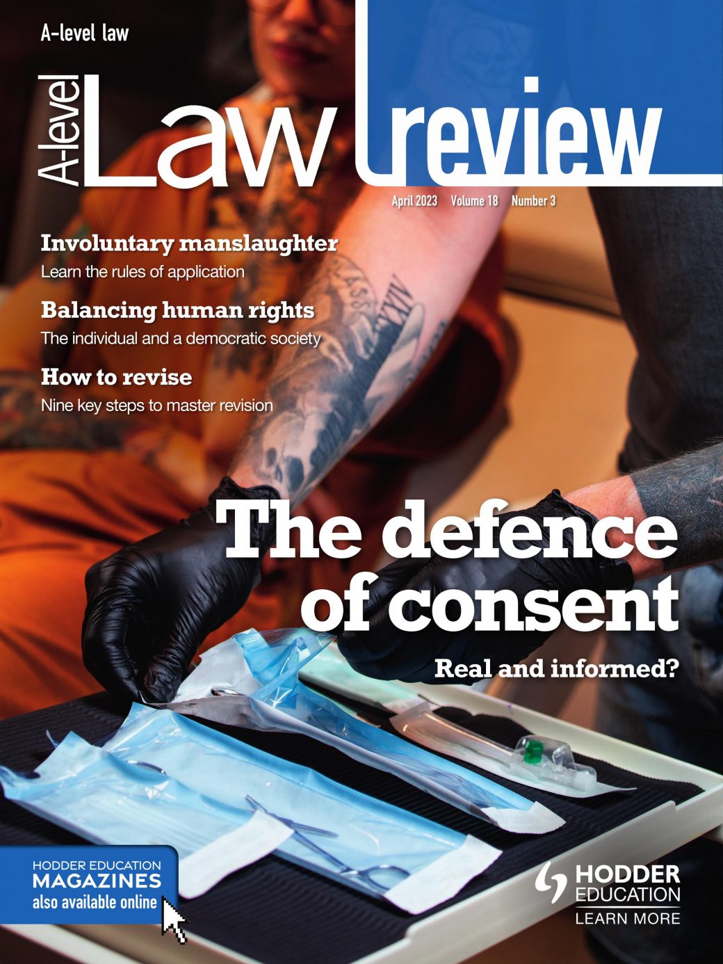 ALevel Law Review 20230401 Hodder Education Magazines