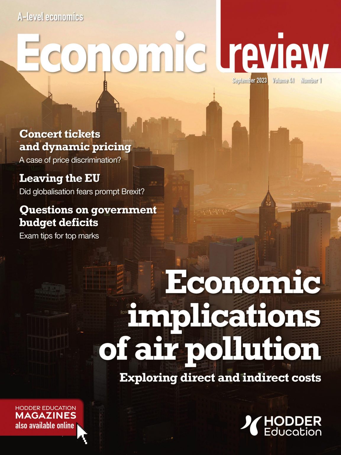Economic Magazine Example Economic Review Archives - Hodder Education Magazines